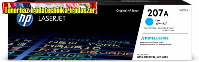 HP W2211A cyan eredeti toner 207A 1,25k