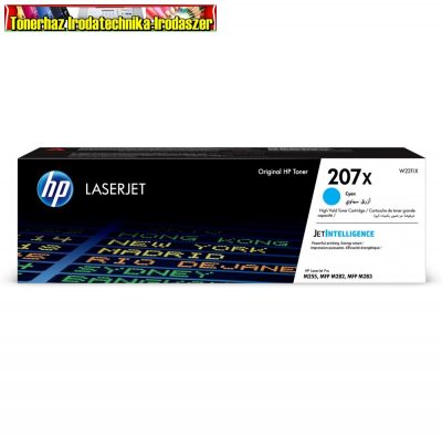 HP W2211X cyan eredeti toner 207x 2,45k