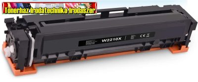 Utángyártott W2210X black toner 207X 3,15k HP nyomtatóhoz