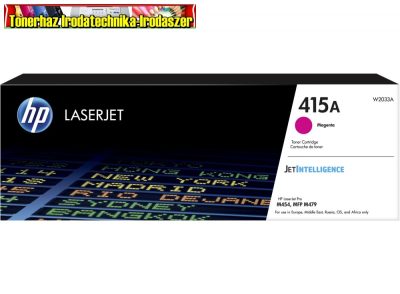 HP W2033A TONER MAGENTA 2,1K NO.415A (EREDETI)