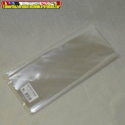 Ajándéktasak celofán víztiszta 15x45 cm (150x450mm)