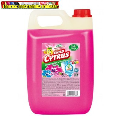 Gold Cytrus folyékony mosogatószer 5l Flower
