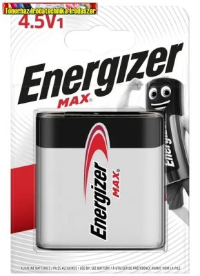 ENERGIZER MAX 4,5V-OS ELEM(3LR12) (lapos elem)
