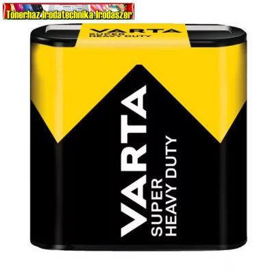 VARTA SUPER HEAVY DUTY 4,5V FÉLTARTÓS LAPOS ELEM (3R12) 