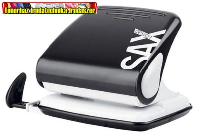  SAX Design 418 fekete Lyukasztó, kétlyukú, 25 lap,