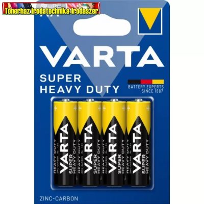 VARTA SUPER HEAVY DUTY AA FÉLTARTÓS CERUZA ELEM LR6 db-ár