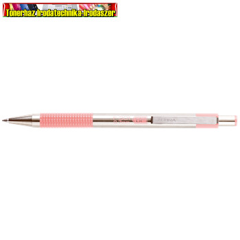 Zebra F-301 golyóstoll (F301) test színe: pasztell rózsaszín