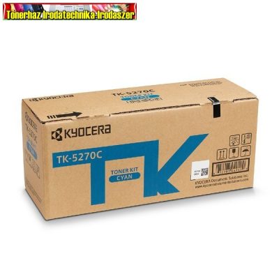 KYOCERA TK-5270 EREDETI TONER CYAN 6.000 OLDAL KAPACITÁS (TK5270)