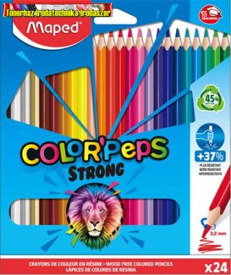 Maped COLOR PEPS STRONG színes ceruza, 24 db/doboz 862724