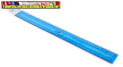 Vonalzó, műanyag, hajlítható, 30 cm, COOL BY VICTORIA, kék