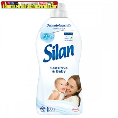 Silan Sensitive & Baby öblítő koncentrátum 1672 ml (76 mosás)