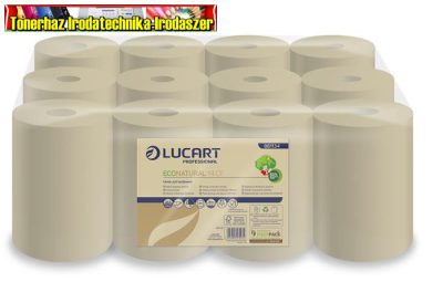 LUCART EcoNatural 14 CF Kéztörlő, tekercses, 2 rétegű , havanna barna, 1tek., (861134)