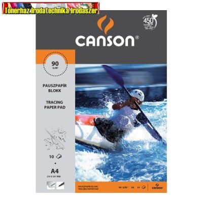 Pauszpapír Canson A/4 90/95g 10 lap/csomag