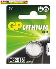 GP LITHIUM CR 2016 gombelem (cr2016)
