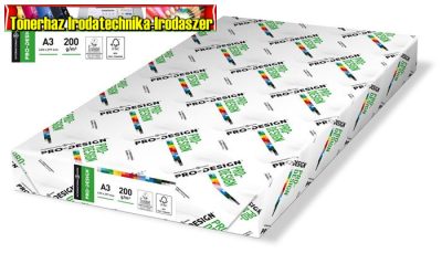 PRO-DESIGN Másolópapír, digitális, A3, 200 g, 250ív/cs