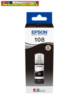 EPSON T09C1 TINTA BLACK NO.108 eredeti (C13T09C14A) 70ml