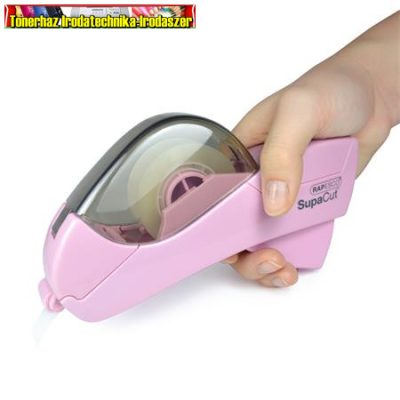 RAPESCO SupaCut Ragasztószalag-adagoló, világos rózsaszín