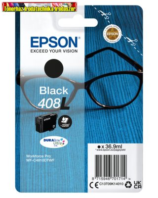 EPSON T09K1 EREDETI TINTAPATRON BLACK 36,9ML NO.408L