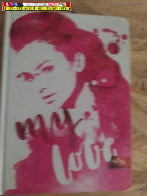 Beíró A5 96 lap kemény fedelű vonalas füzet (Lipa Mill) - My love -