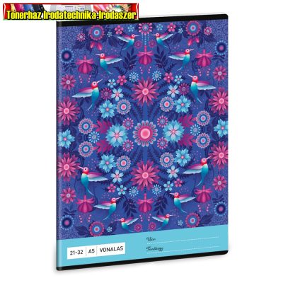 Ars Una CATALINA Füzet iskolai A/5, 32 lap, vonalas 21-32 4-8 osztályos (5095) (A5)