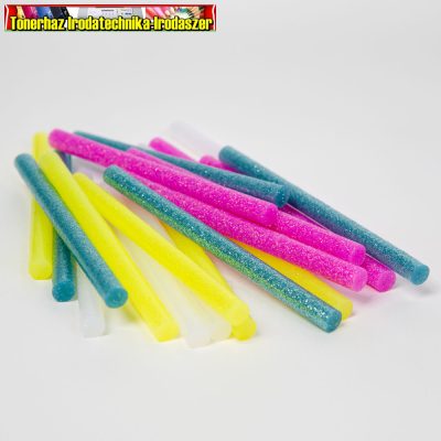 11116D Ragasztórúd - 7 x 100 mm - Fluoreszkáló színes - 20 db / csomag