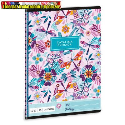 Ars Una CATALINA Füzet iskolai A5, 32lap, vonalas 14-32 1.osztályos (5094) 21