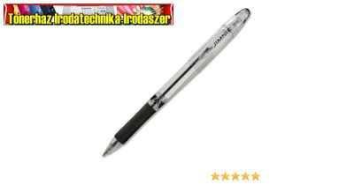 ZEBRA Jimnie Golyóstoll, 0,24 mm, nyomógombos, fekete