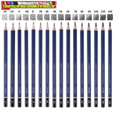 Deli Arte Nuevo vázlat grafitceruzák (DES999) 3H-14B-ig db-ár