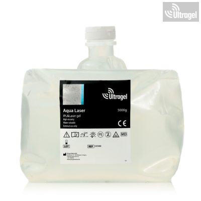 IPL & Laser gél - AquaLaser 5000 gr lágy ballonban - RF, HIFU és EMS kezelésekhez: