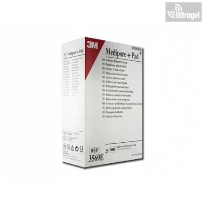 3M MEDIPORE™+PAD steril szigetkötszer sebtapasz 10x15cm 3569E
