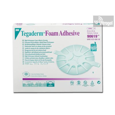 3M TEGADERM™ FOAM habkötszer, sarok és könyök 14x14cm 90619