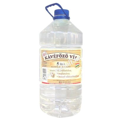 Kávéfőző víz 5l kapszulás, darálós és egyéb kávágépekhez