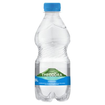Theodora természetes dús ásványvíz 0,33l pet palackban (DRS visszaváltható, Betéti díjas +50.-Ft)