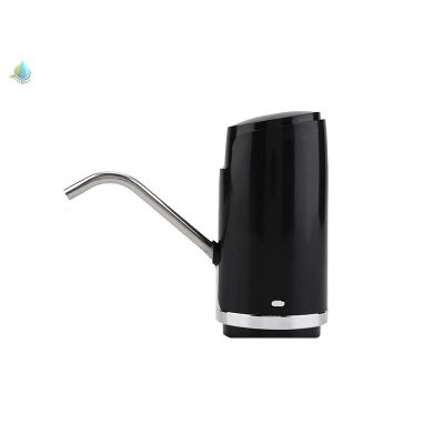 Elektromos pumpa fekete (USB+230V) 19l ballonhoz beépített akkuval