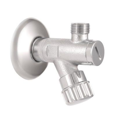 MOFÉM sarokszelep, szűrővel, gyűrű nélkül, matt-króm, 3/8"