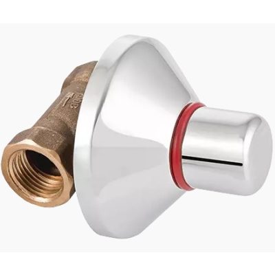 MOFÉM csempeszelep, piros, 3/4"