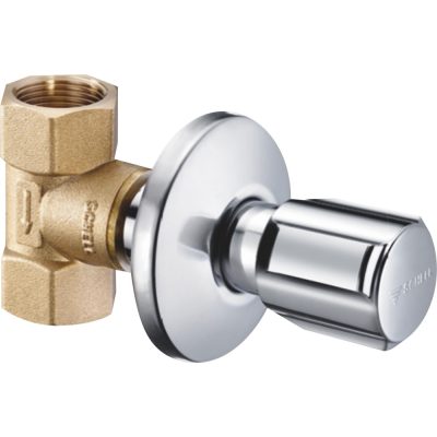 SCHELL UP-Ventil csempeszelep, takarórózsával, króm, 3/4"