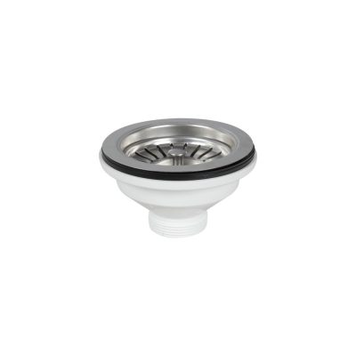 FixTrend mosogató leeresztőszelep, fémdugóval (szűrő), 6/4"x114mm