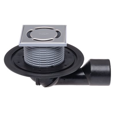 HL 80.1 padlóösszefolyó 90°-ban állítható kifolyócsonkkal 