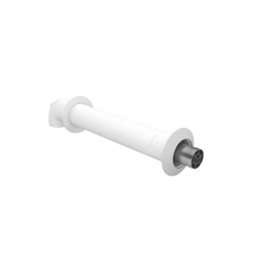 VAILLANT koncentrikus vízszintes oldalfali kivezetés mérőcsonkos könyökkel alumínium 60/100 mm