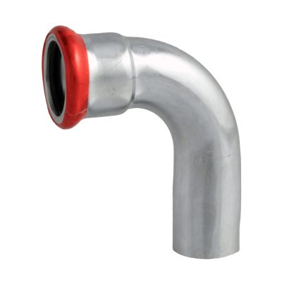 FixTrend Steel Press szénacél ív, 90°, 1 tokos, 42mm