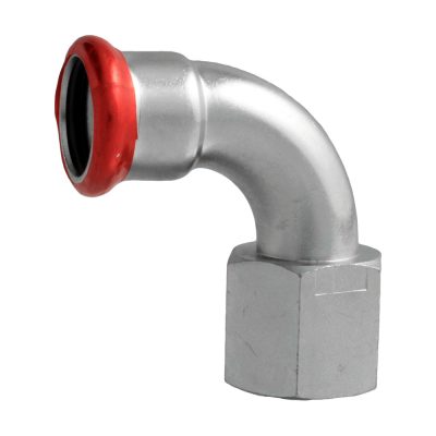 FixTrend Steel Press szénacél ív, 90°, 18mm tok-1/2"B