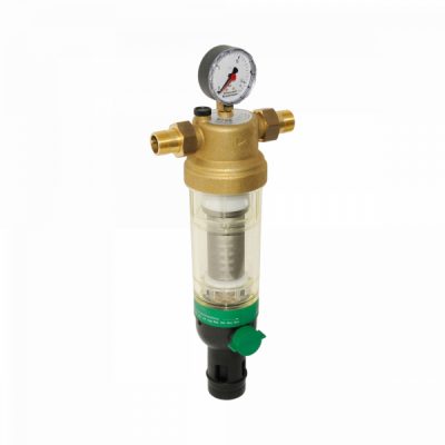 HONEYWELL F76S-2AA átmosható hálózati ivóvízszűrő hollanderekkel, 2"