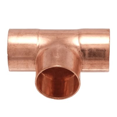 IBP 5130 forrasztható réz egál T-idom, 42mm