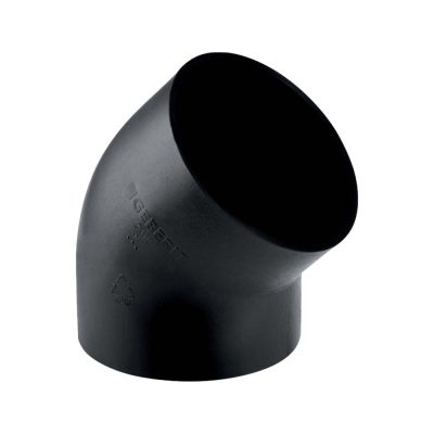 GEBERIT PE-HD ívidom 45°, 90mm