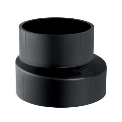 GEBERIT PE-HD excentrikus szűkítő, rövid, 75/56mm