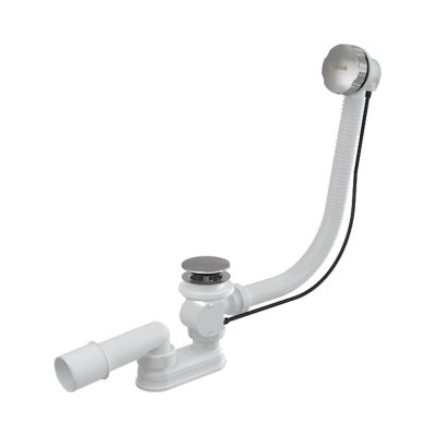 RAVAK B S/R automata kád le- és túlfolyó szifon bowdenes vezérléssel, 570 mm