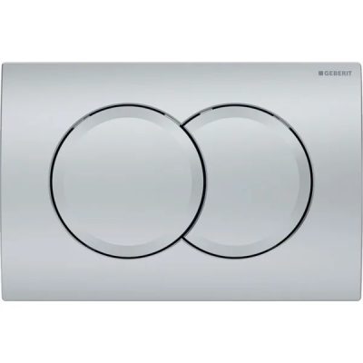 GEBERIT Delta 01 nyomólap Basic WC tartályhoz, matt króm 