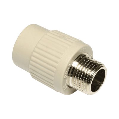 EKOPLASTIK PP-R süthető átmeneti idom külső fém menettel, 25 mm x 3/4" K