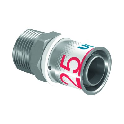UPONOR S-Press PLUS menetes átmeneti idom ötrétegű csőhöz, 25 mm x 1" K